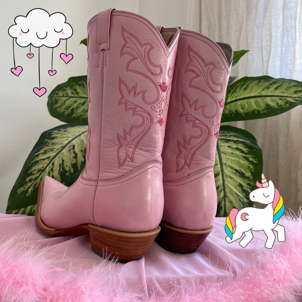 Pink Cowgirl Boots